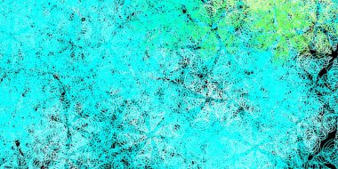 Lacivert, benekli yeşil vektör arka plan. Parlak renkli ve soyut küreler içeren bir resim. Broşürler, broşürler için desen.