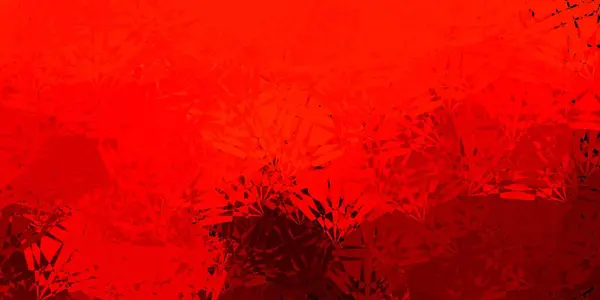 Темно Оранжевый Векторный Фон Многоугольными Формами Иллюстрация Абстрактными Красочными Треугольными — стоковый вектор