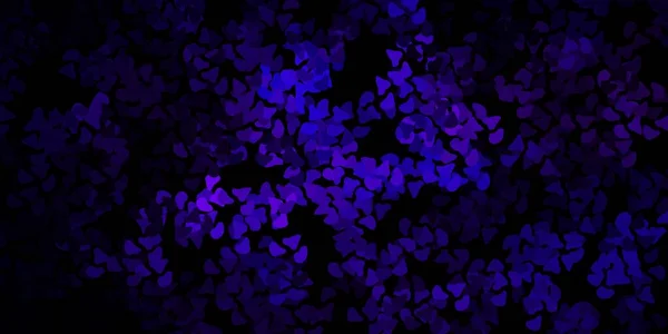 Color Púrpura Oscuro Fondo Vectorial Rosa Con Formas Aleatorias Formas — Archivo Imágenes Vectoriales