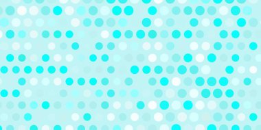 Çember şekilli açık yeşil vektör düzeni. Renkli damlaları olan soyut parlak bir illüstrasyon. Bir marka kitabı için yeni şablon.