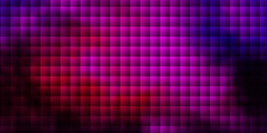 Koyu pembe, mavi vektör arka planı çokgen biçiminde. Dikdörtgenli soyut gradyan çizimi. İş tanıtımınız için tasarım.