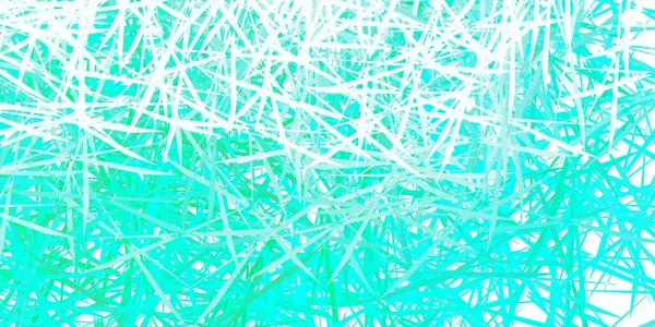 Hellgrüner Vektorhintergrund Mit Polygonalen Formen Illustration Mit Abstrakten Bunten Dreiecksformen — Stockvektor