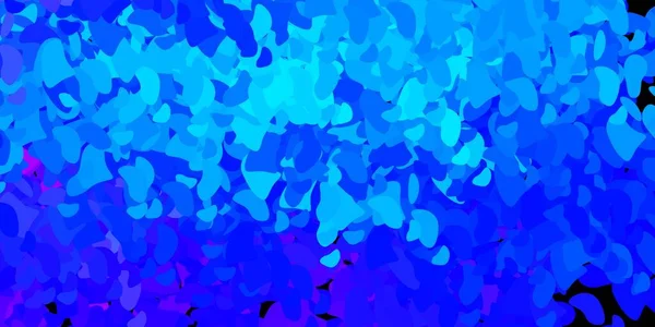 Светло Розовый Синий Векторный Фон Произвольной Формы Простой Дизайн Абстрактном — стоковый вектор