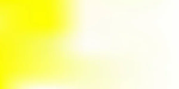 Textura Borrosa Vectorial Amarillo Claro Ilustración Colorida Abstracta Estilo Borroso — Vector de stock