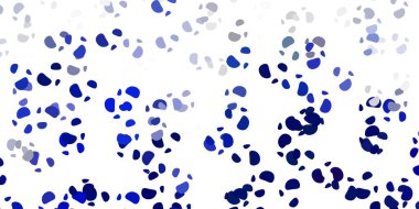 Memphis şekilli açık mavi vektör dokusu. Basit bir şekilde gradyan olan renkli soyut biçimler. Duvar kağıdı seti için zarif tasarım.