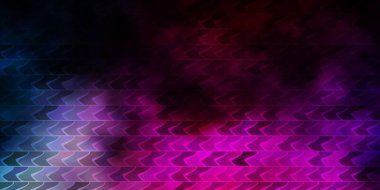 Çokgen biçiminde koyu renkli vektör arkaplanı. Dikdörtgen şekilli yeni soyut illüstrasyon. İş broşürleri, broşürler için desen