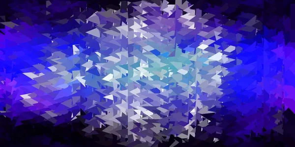 Темно Рожевий Синій Векторний Багатокутний Фон Абстрактна Ілюстрація Елегантними Градієнтними — стоковий вектор