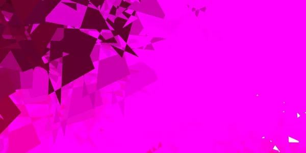 Világos Rózsaszín Vektor Sablon Absztrakt Formában Színes Illusztráció Egyszerű Gradiens — Stock Vector