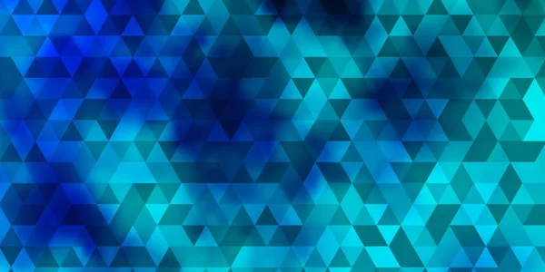 Светло Синий Векторный Узор Многоугольным Стилем Современная Абстрактная Иллюстрация Красочными — стоковый вектор