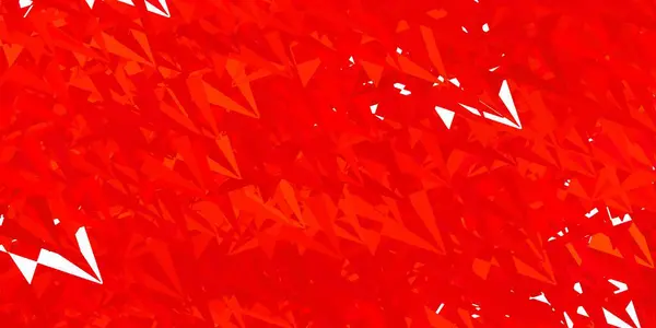 Dunkelblauer Vektor Hintergrund Mit Dreiecken Hervorragende Abstrakte Illustration Mit Farbenfrohen — Stockvektor