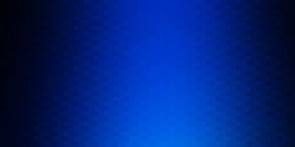 Layout Vettoriale Blu Scuro Con Linee Rettangoli Illustrazione Astratta Del — Vettoriale Stock
