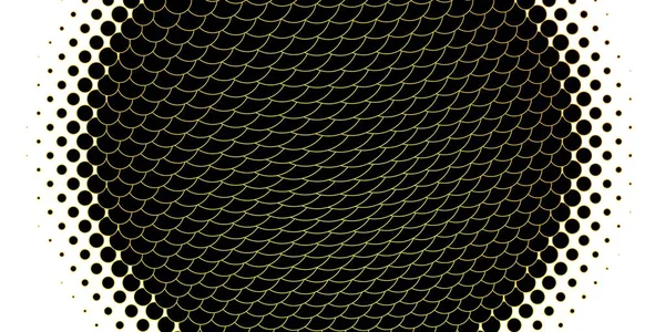 Шаблон Светло Желтого Вектора Кругами — стоковый вектор