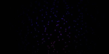 Koyu mavi, renkli yıldızlı kırmızı vektör arkaplanı.