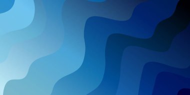 Kıvrımlı hafif Mavili vektör arkaplanı.