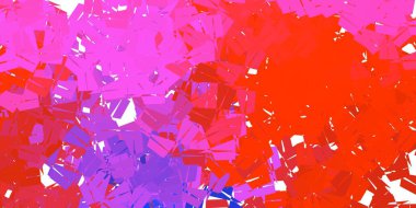 Koyu pembe, kırmızı vektör soyut üçgen deseni. Değişken üçgenli renkli soyut çizimler. Uygulamalar için tasarımınız.