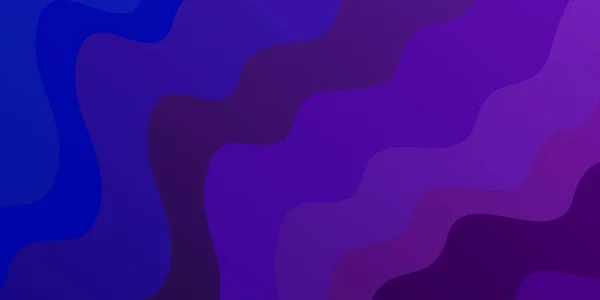 Rose Clair Mise Page Vectorielle Bleue Avec Des Lignes Irisées — Image vectorielle
