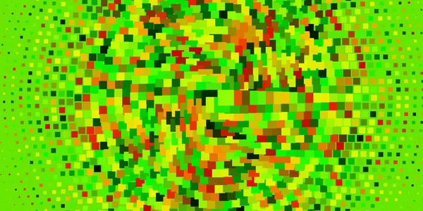 Світло Зелений Жовтий Векторний Фон Прямокутниками Нова Абстрактна Ілюстрація Прямокутними — стоковий вектор