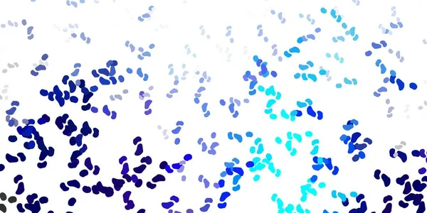 Світло Синій Векторний Візерунок Абстрактними Формами Сучасна Абстрактна Ілюстрація Градієнтними — стоковий вектор