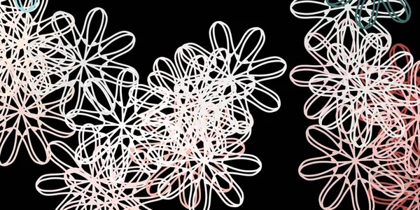 Koyu pembe, soyut şekilli yeşil vektör şablonu. Basit gradyan şekilli renkli bir çizim. Cep telefonları için arka plan.