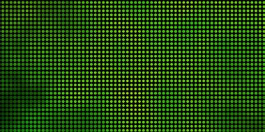 Açık Yeşil, daireli sarı vektör şablonu.