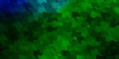 Açık pembe, dikdörtgenli yeşil vektör şablonu. Soyut arkaplanda renkli gradyan olan dikdörtgenler. İş tanıtımınız için tasarım.