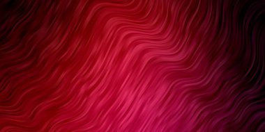 Açık Pembe, Wry çizgileri olan kırmızı vektör düzeni.