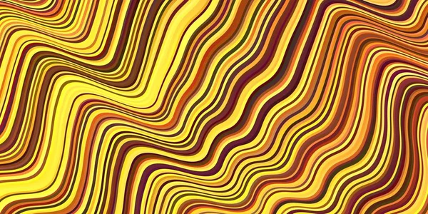 Modèle Vectoriel Orange Clair Avec Lignes Illustration Colorée Brillante Dans — Image vectorielle