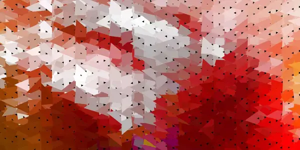 Тёмно Оранжевый Вектор Абстрактной Текстуры Треугольника Декоративная Красочная Иллюстрация Абстрактными — стоковый вектор