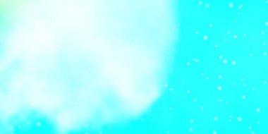 Açık Mavi, renkli yıldızlı yeşil vektör arkaplanı.