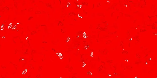 Светло Красный Векторный Фон Женскими Шприцами Красочные Символы Феминизма Градиентом — стоковый вектор