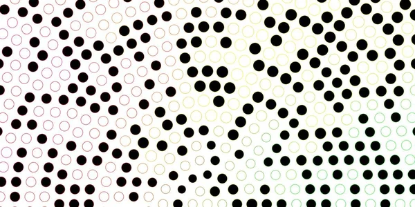 Modèle Vectoriel Multicolore Foncé Avec Sphères — Image vectorielle