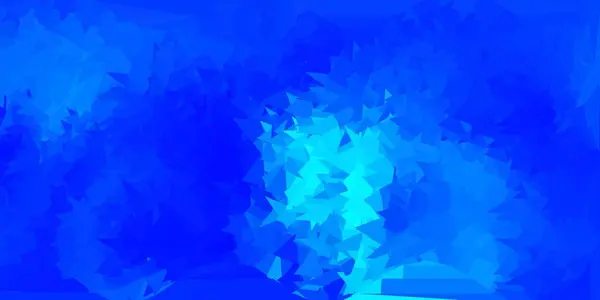 Světle Modrý Vektor Abstraktní Trojúhelník Pozadí Moderní Abstraktní Ilustrace Polygonálními — Stockový vektor