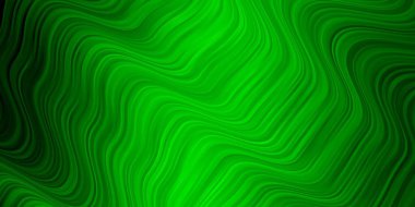 Dairesel yay ile Açık Yeşil vektör düzeni.