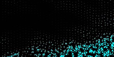 Kaotik şekilli koyu pembe, mavi vektör arkaplan. Soyut tarzda, gradyan formlarda basit tasarım. İşiniz için akıllı tasarım.