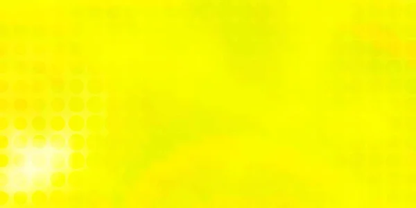 Φως Κίτρινο Διάνυσμα Φόντο Φυσαλίδες — Διανυσματικό Αρχείο
