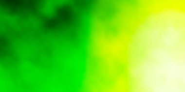 Bulutlu Açık Yeşil vektör düzeni.