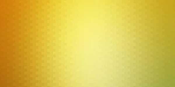 Verde Claro Diseño Vector Amarillo Con Líneas Rectángulos — Vector de stock
