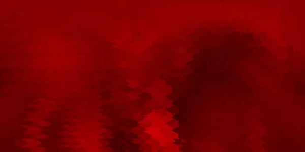 Layout Del Triangolo Poli Vettore Verde Scuro Rosso Illustrazione Gradiente — Vettoriale Stock