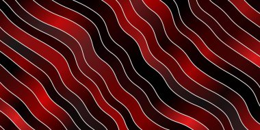 Bükülmüş çizgileri olan koyu kırmızı vektör arkaplanı.