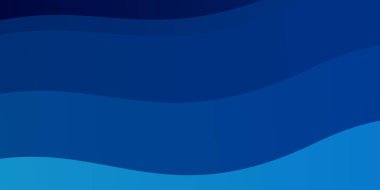 Kıvrımlı hafif Mavili vektör şablonu.