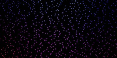 Koyu pembe, parlak yıldızlı mavi vektör düzeni.