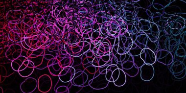 Koyu pembe, soyut şekilli yeşil vektör şablonu. Soyut tarzda renkli şekilli bir illüstrasyon. Duvar kağıdı seti için zarif tasarım.