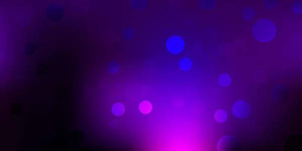 Темно Рожевий Векторний Фон Крапками Абстрактний Декоративний Дизайн Градієнтному Стилі — стоковий вектор