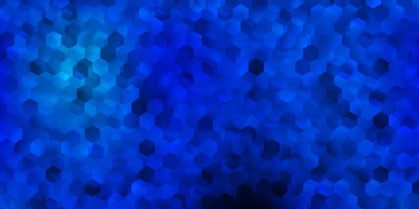 Fondo Vector Azul Oscuro Con Formas Caóticas Ilustración Con Formas — Vector de stock