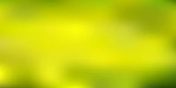 Світло Зелена Жовта Векторна Текстура Розмивання Розмиті Барвисті Ілюстрації Абсолютно — стоковий вектор