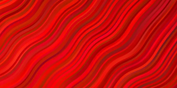 Textura Vectorial Rojo Claro Con Curvas — Vector de stock