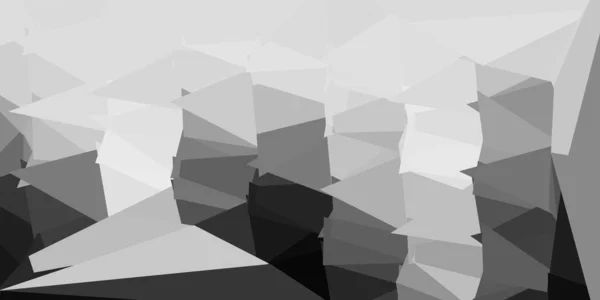 Conception Polygonale Géométrique Vectorielle Gris Clair Illustration Abstraite Colorée Avec — Image vectorielle