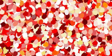 Soyut biçimlere sahip açık kırmızı vektör şablonu. Soyut tarzda renkli şekilli bir illüstrasyon. Cep telefonları için arka plan.