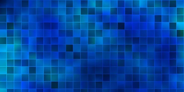 Patrón Vectorial Azul Oscuro Estilo Cuadrado Diseño Moderno Con Rectángulos — Archivo Imágenes Vectoriales