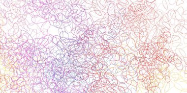 Kaotik şekilli hafif çok renkli vektör arkaplanı. Soyut tarzda renkli şekilli bir illüstrasyon. Cep telefonları için arka plan.